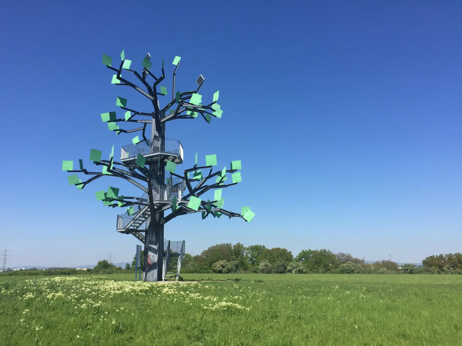 Der Eisenbaum Aussichtsturm