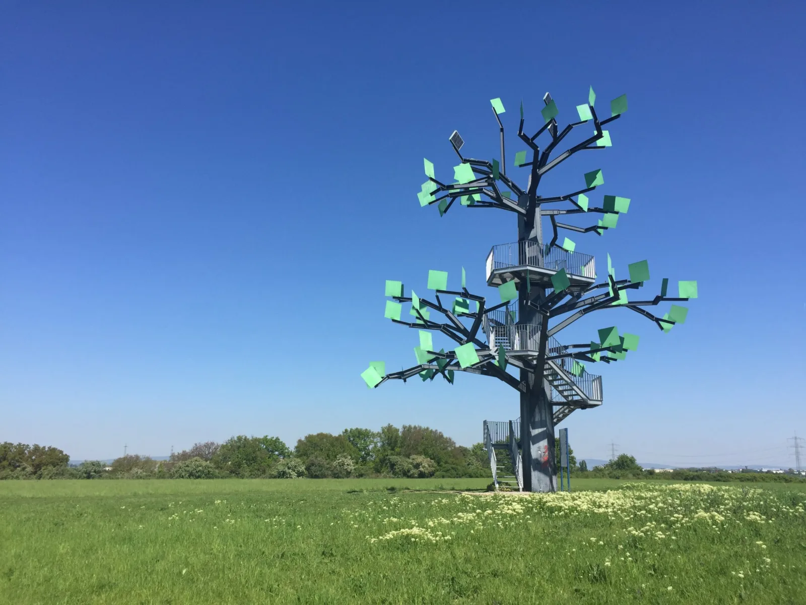 Der Eisenbaum Aussichtsturm