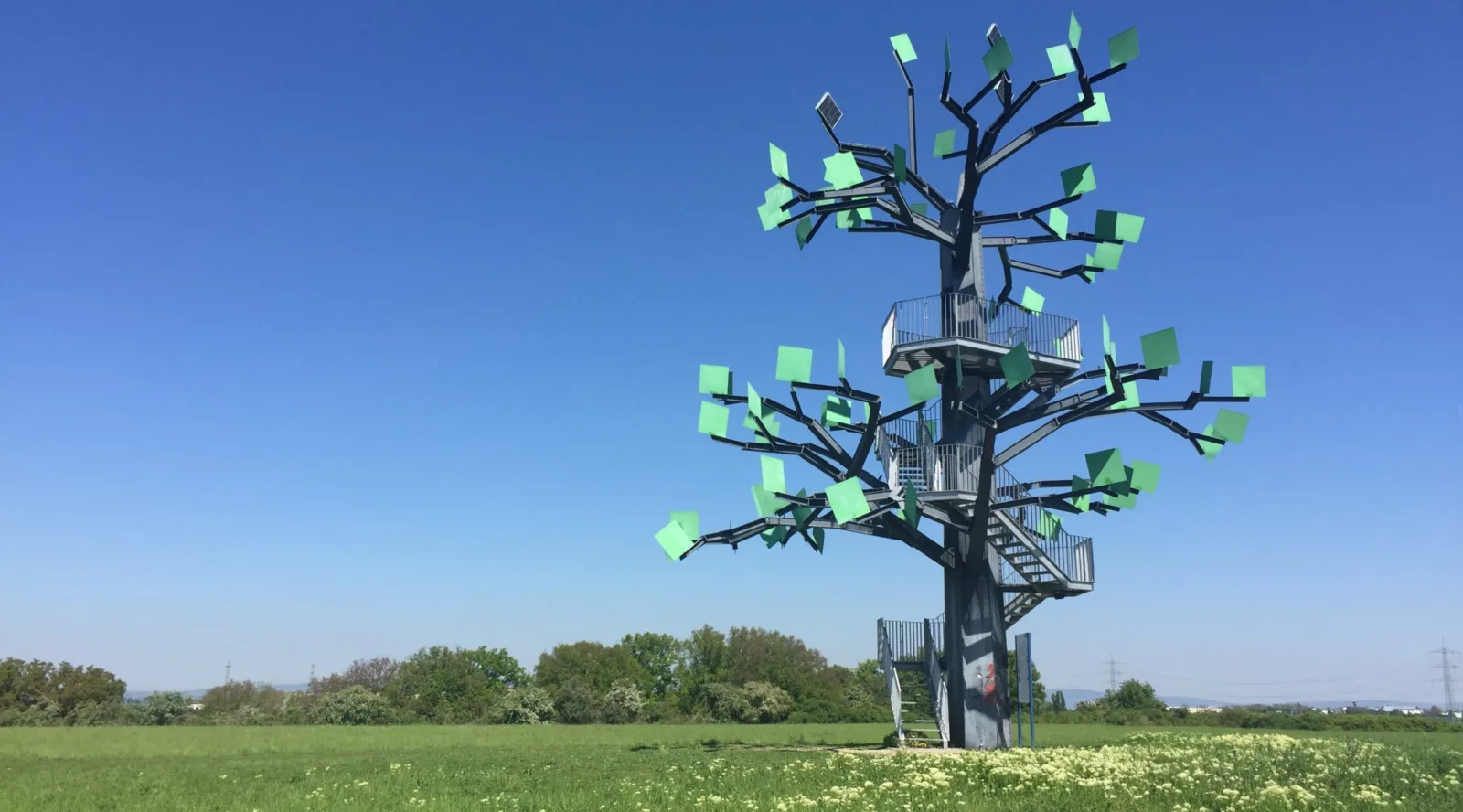 Der Eisenbaum Aussichtsturm