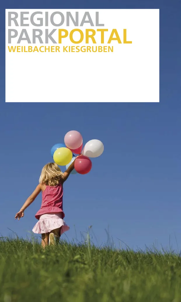 Regionalpark Portal Weilbacher Kiesgruben Broschuere