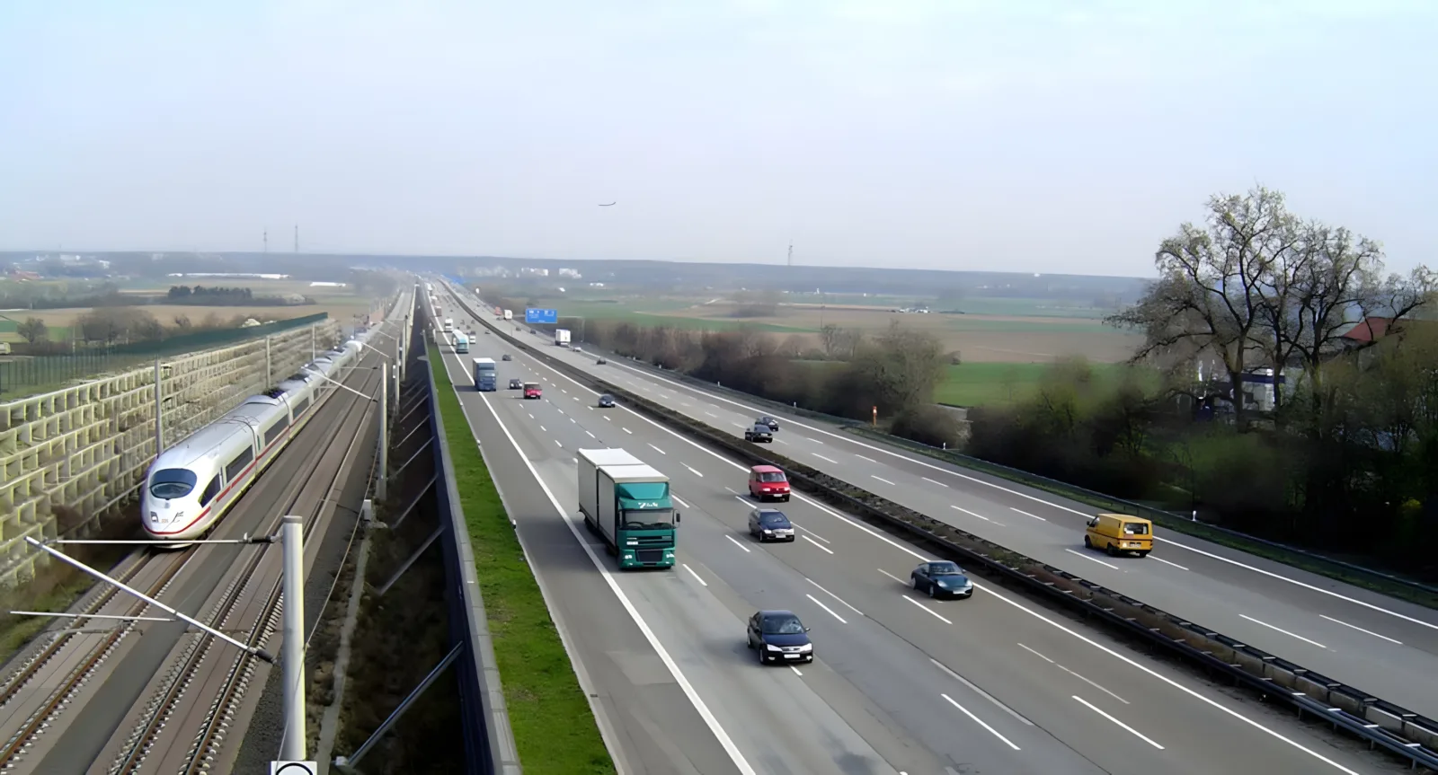 Aussichtsbastion an der A3, Flörsheim