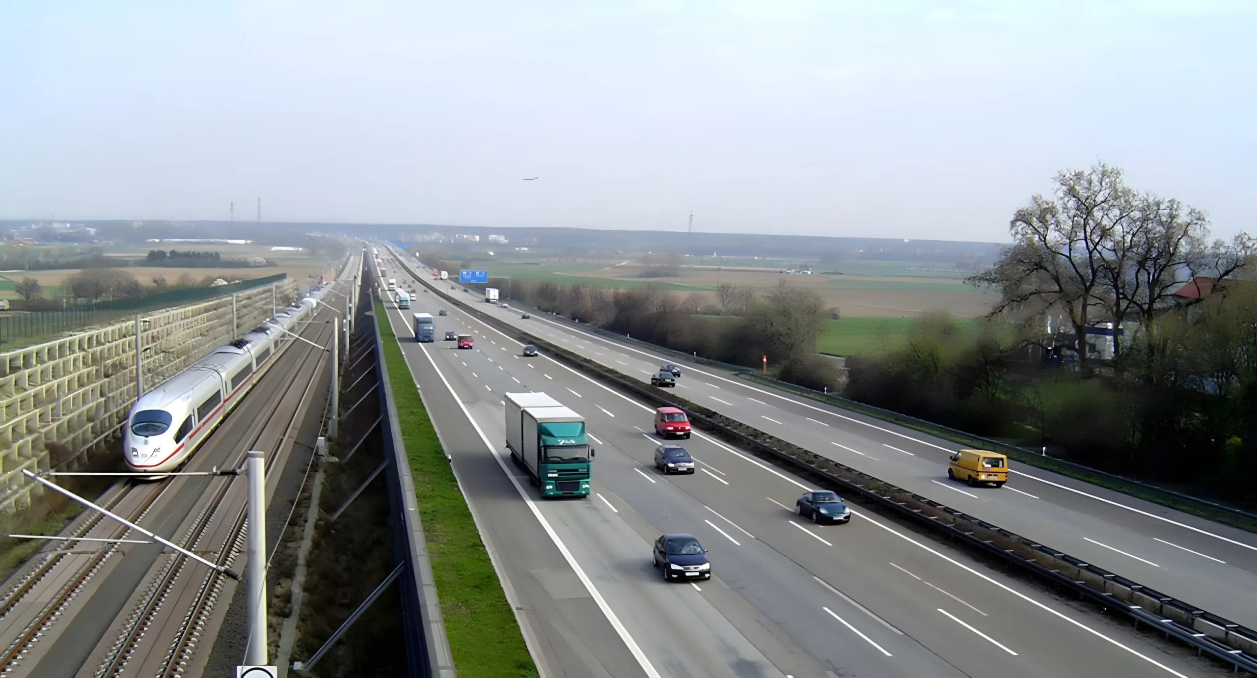 Aussichtsbastion an der A3, Flörsheim