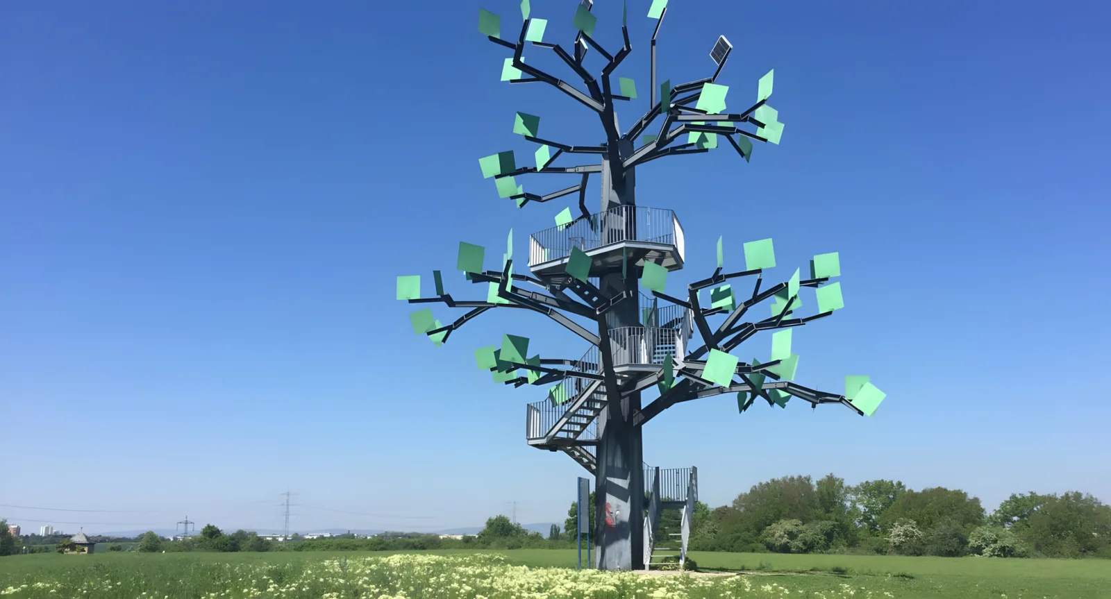 Der Eisenbaum Aussichtsturm