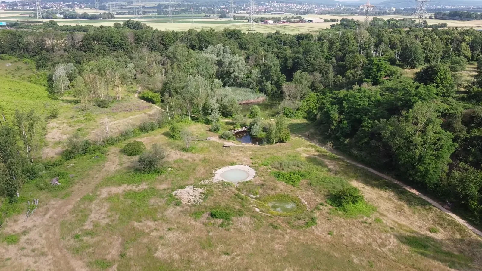 Die Weilbacher Kiesgruben bei Flörsheim