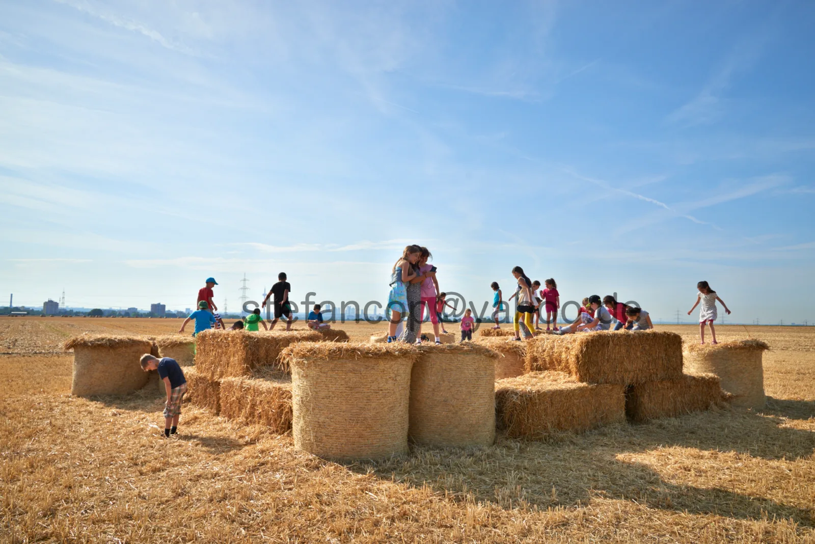 Hofstation Maislabyrinth