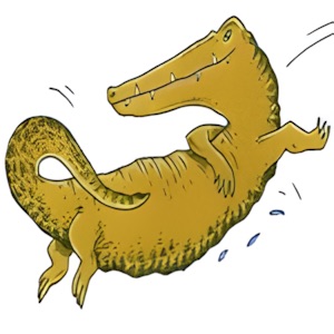 Krokodilsrutsche
