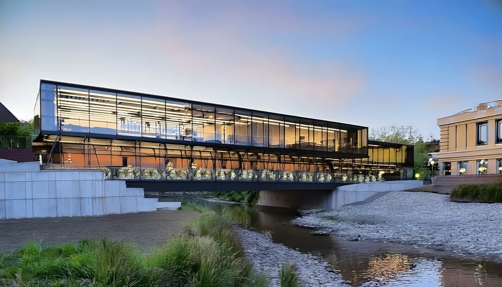Bibliotheksbrücke Neue Mitte