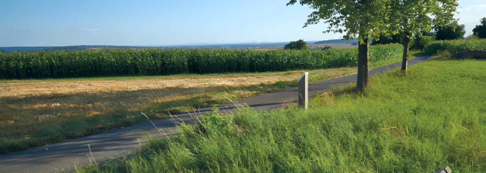 Der Blick von der Sonnenterrasse, Ronneburg