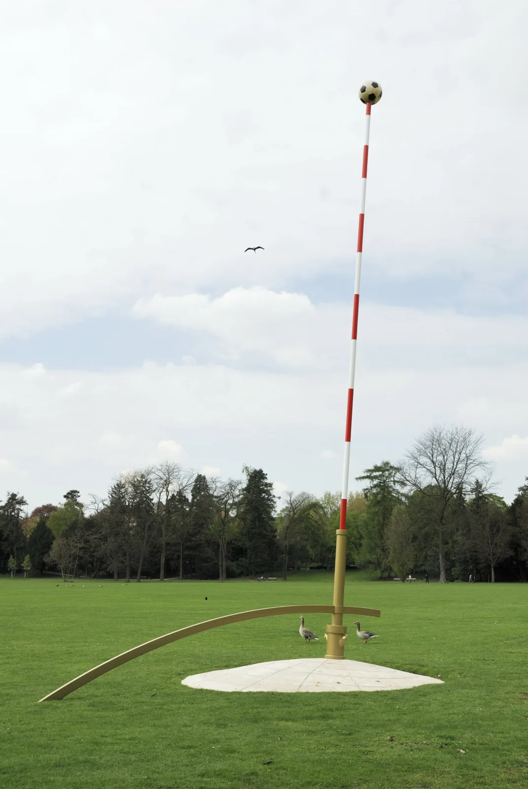 Elfmeterpunkt Frankfurt Ostpark