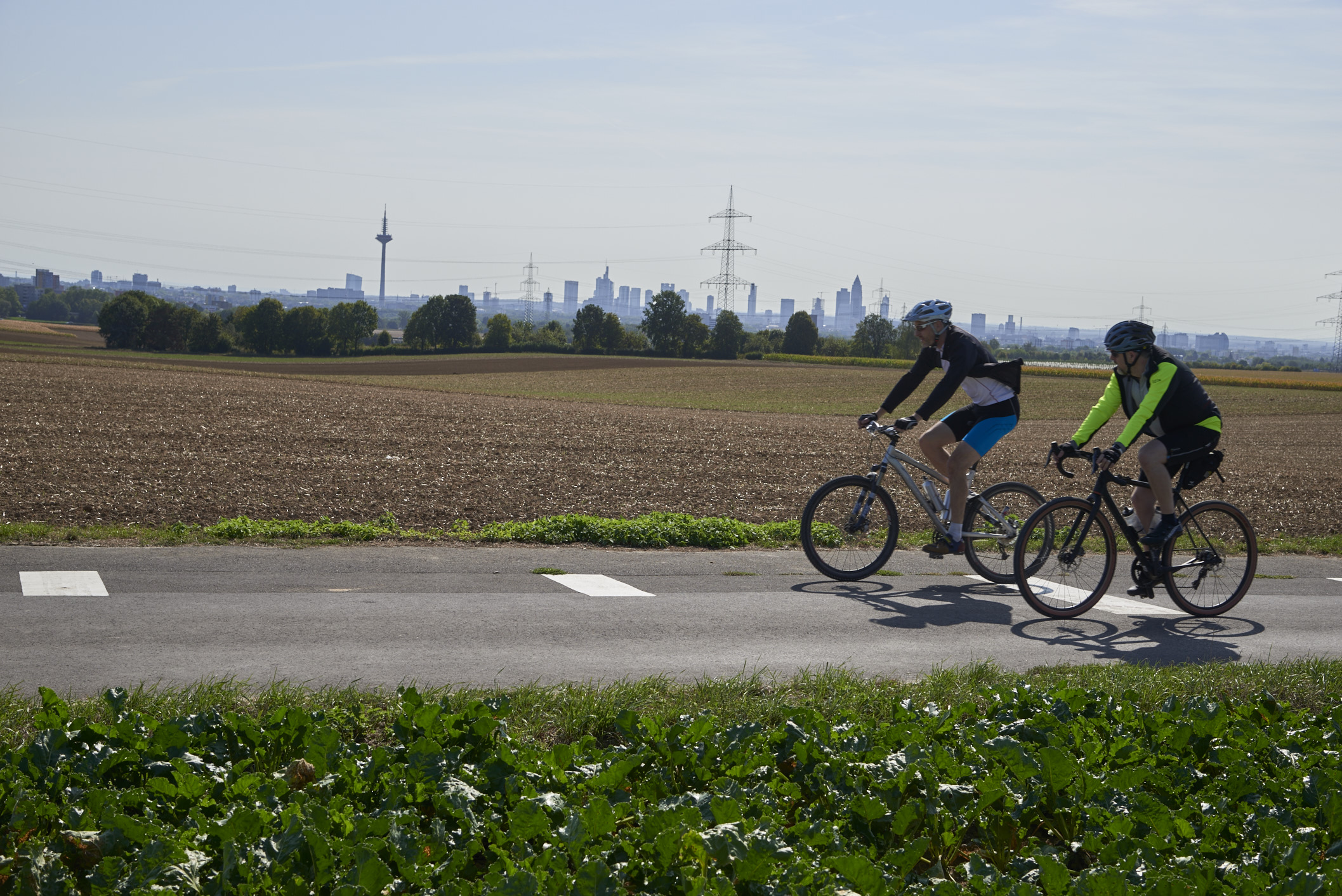 Stefan Cop entlang der Regionalpark Rundroute am Taunushag