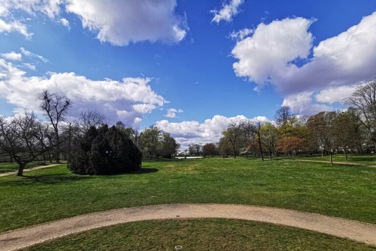 Urban Hiking Hanau Muehlheim Ausblick Schlosspark