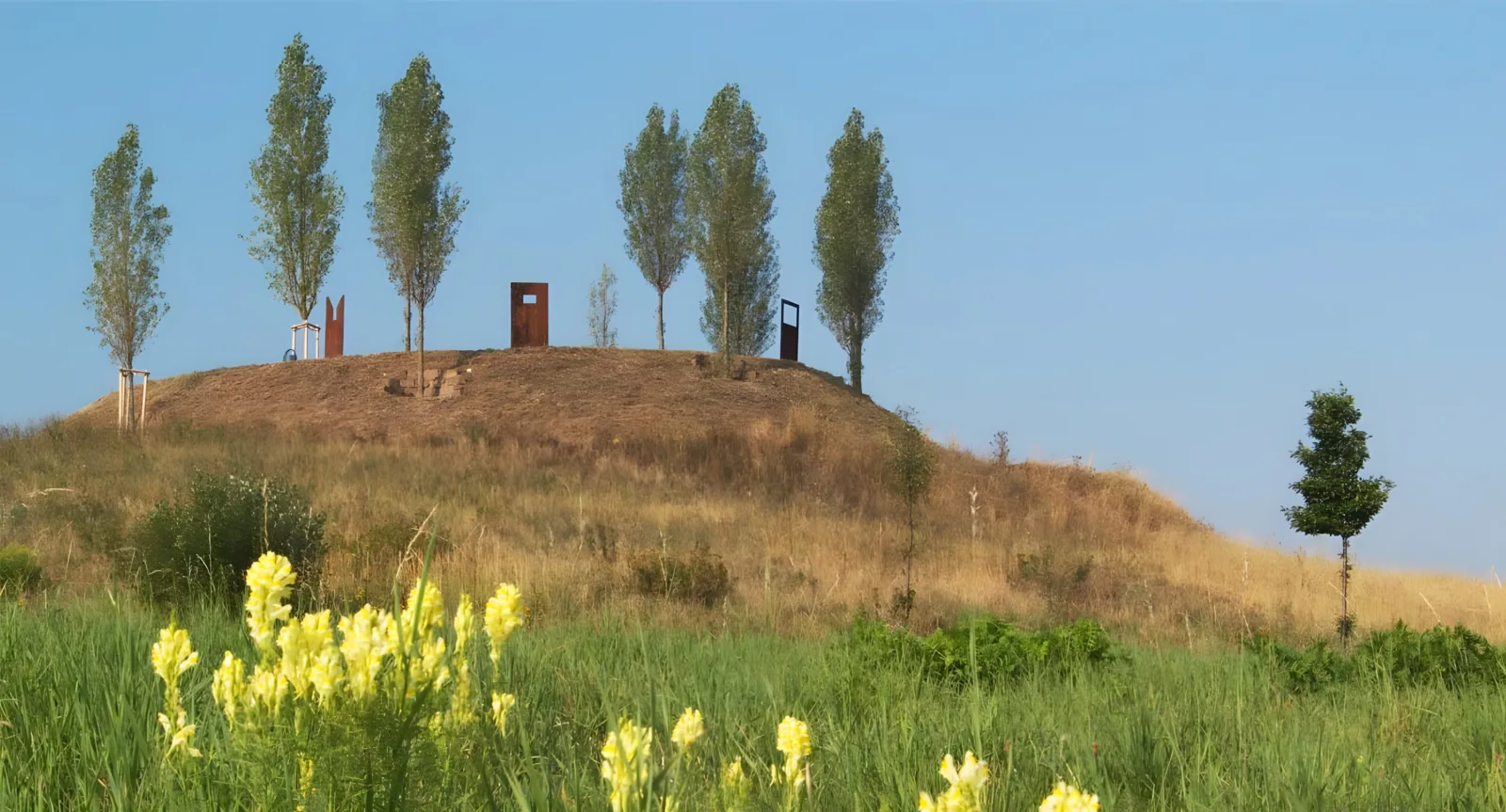 Aussichtsbastion an der A3, Flörsheim