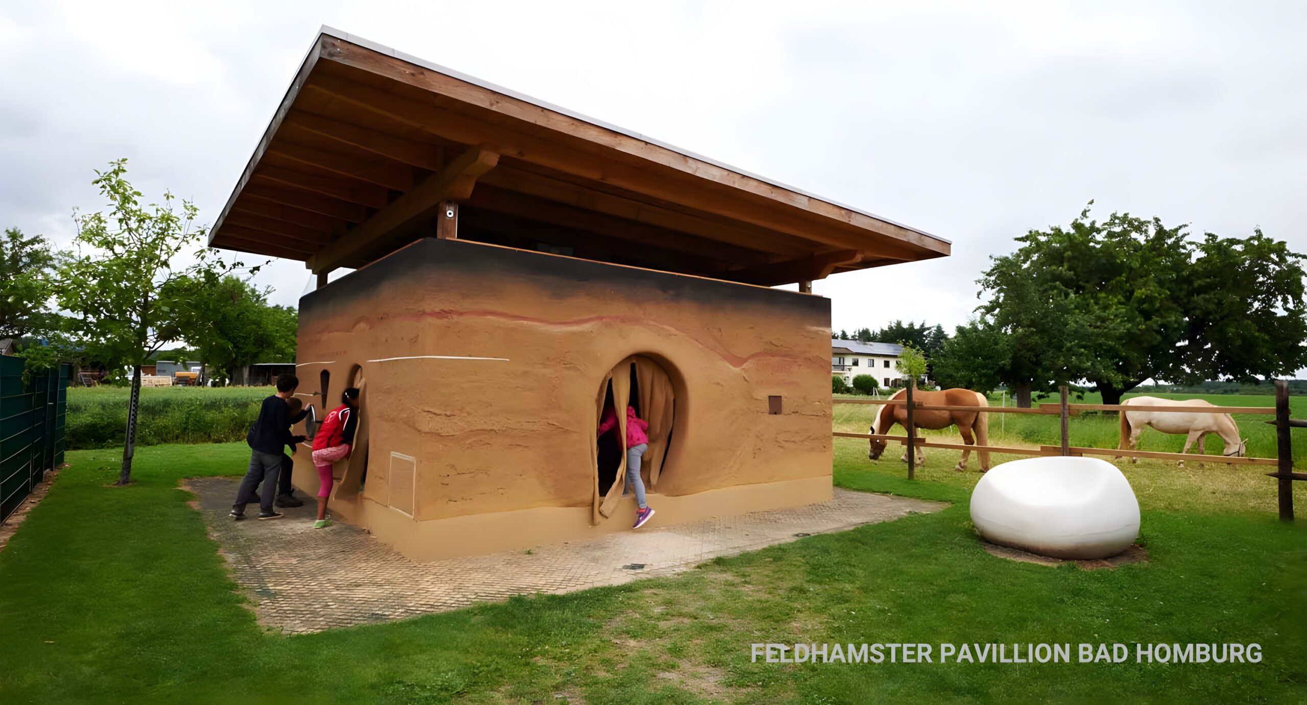 Infopavillion Feldhamster Bad Homburg