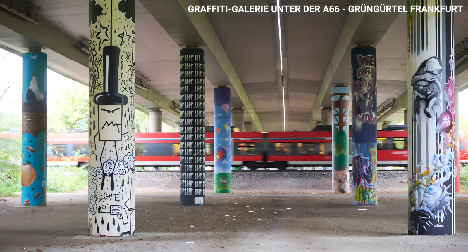 Graffiti-Galerie im GrünGürtel