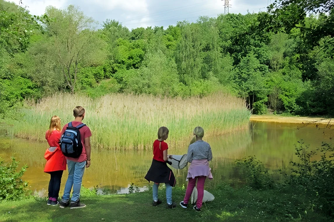 Die Weilbacher Kiesgruben bei Flörsheim