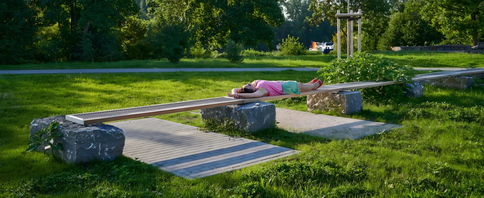 Bebauter Raum – eine Station der Klimaroute