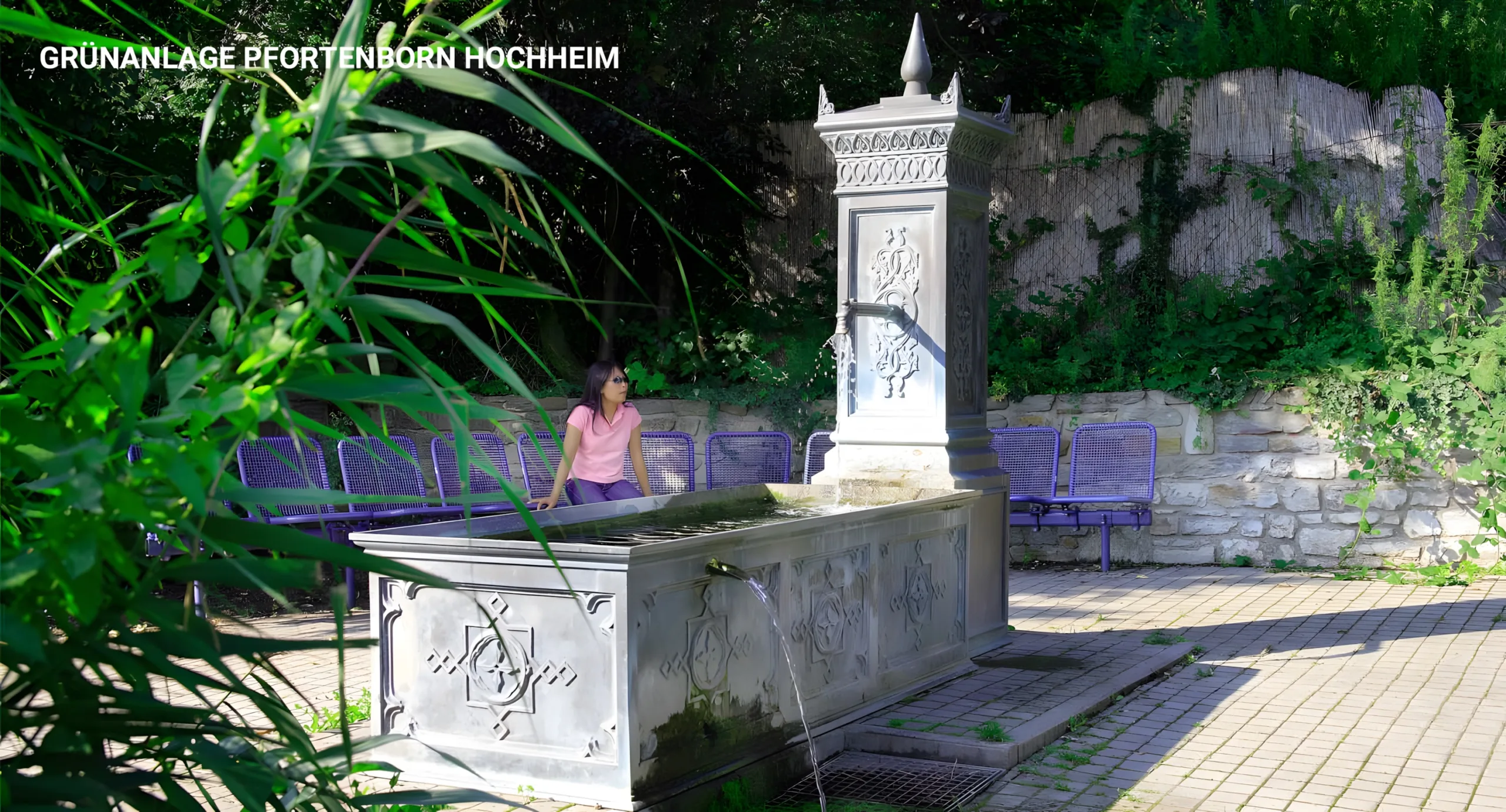 Die Grünanlage Pfortenborn