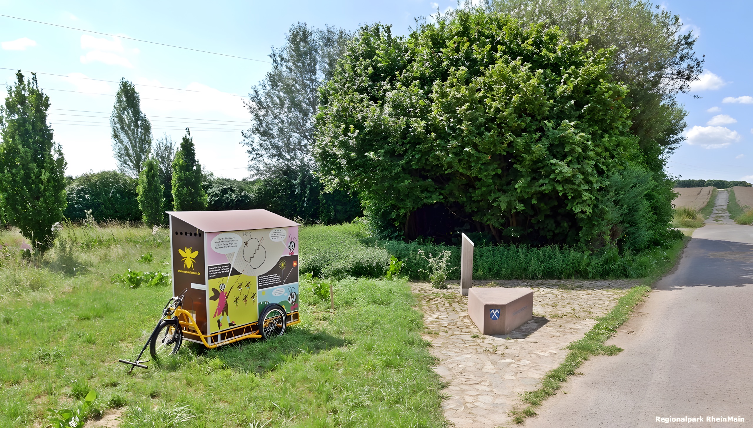Regionalpark wanderbienen taunengraben 2017