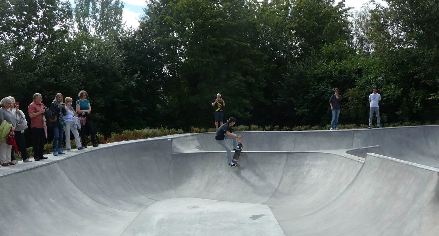 Skaterpark mit Parkour Karben