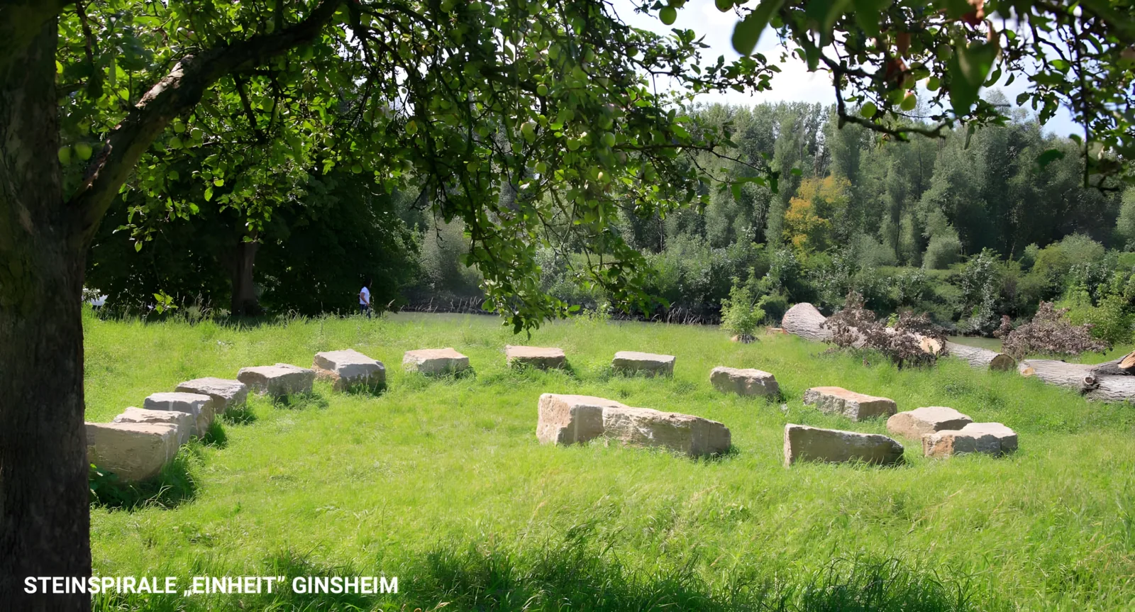 Steinspirale „Einheit“, Ginsheim