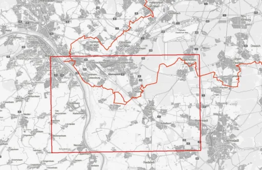 Übersicht freizeitkarte südlich des mains3