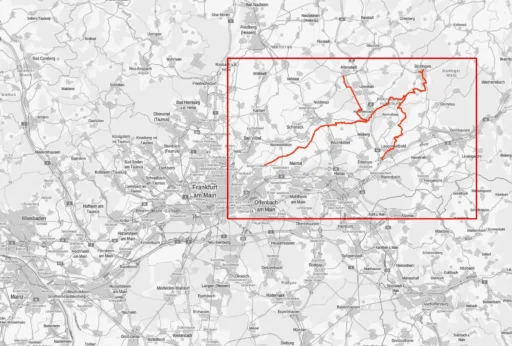 Übersicht hohestrasse ysenburgroute limesroute (1)