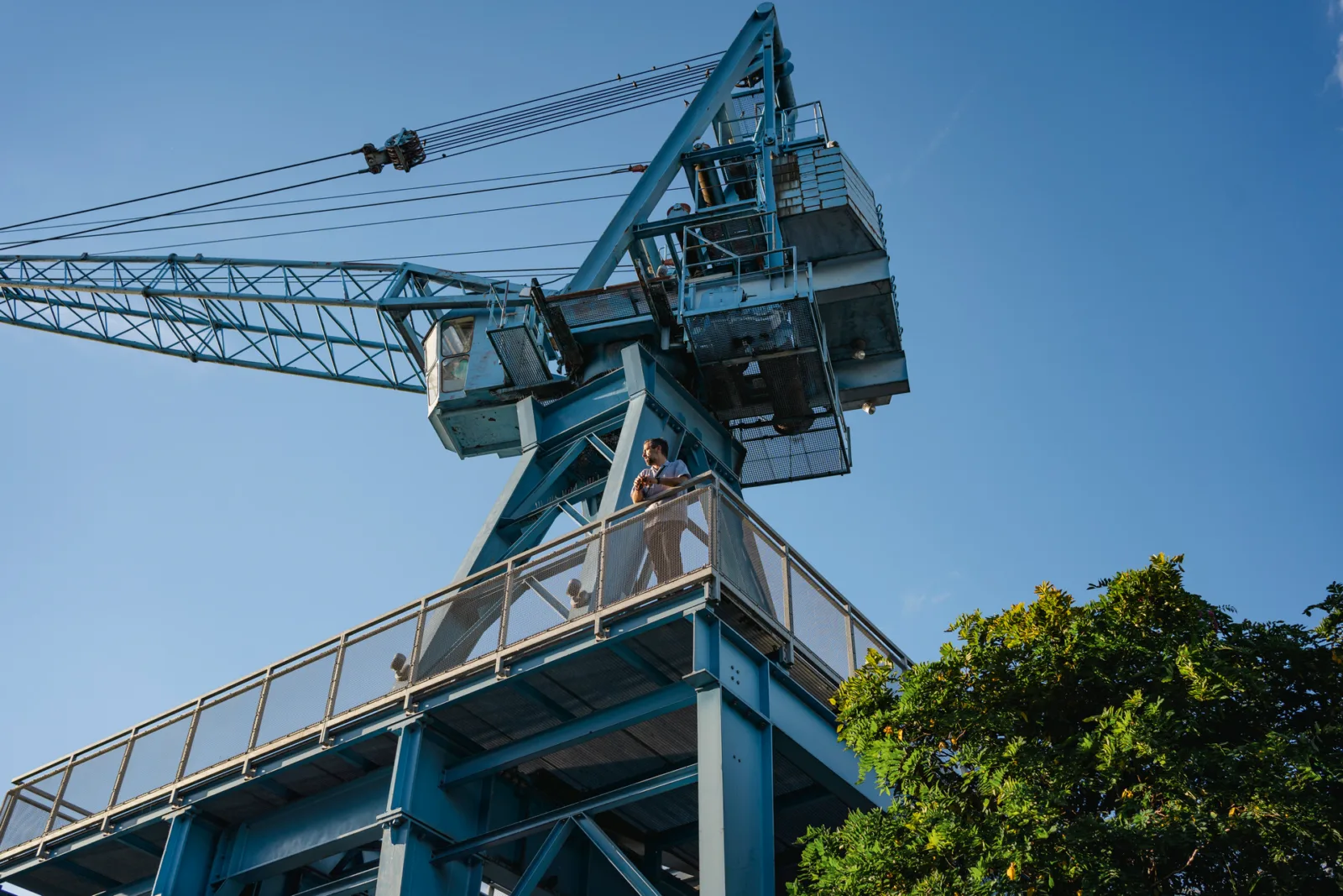 Blauer Kran, Offenbach