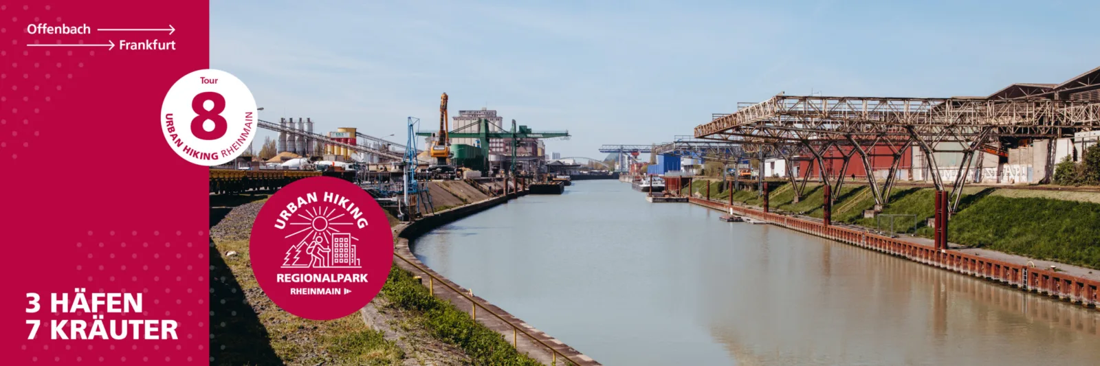 Urban Hiking Tour 8: 3 Häfen und 7 Kräuter
