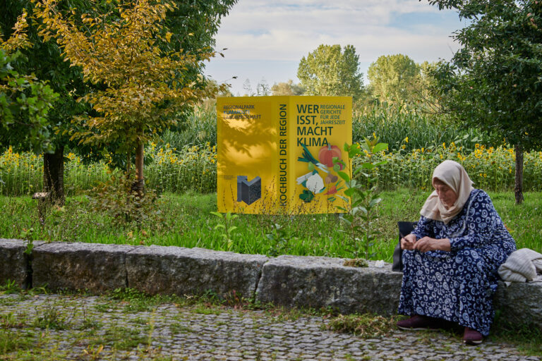 Regionalpark Klimaroute Station Landwirtschaft Kochbuch